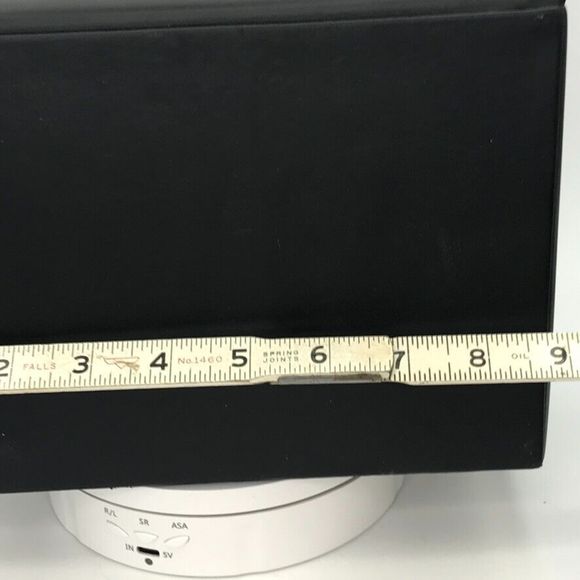 Songmics Leather Travel 3 Tier Fold Out Locking Jewelry Box Mirror & Handle Blk - Picture 14 of 16